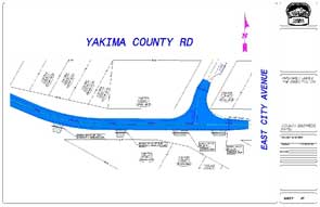 Engineering Yakima County Road Map