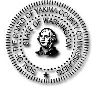 Seal of the Board of Yakima County Commissioners State of Washington