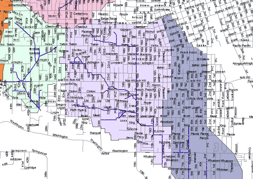 Drainage Improvement District 4 Map