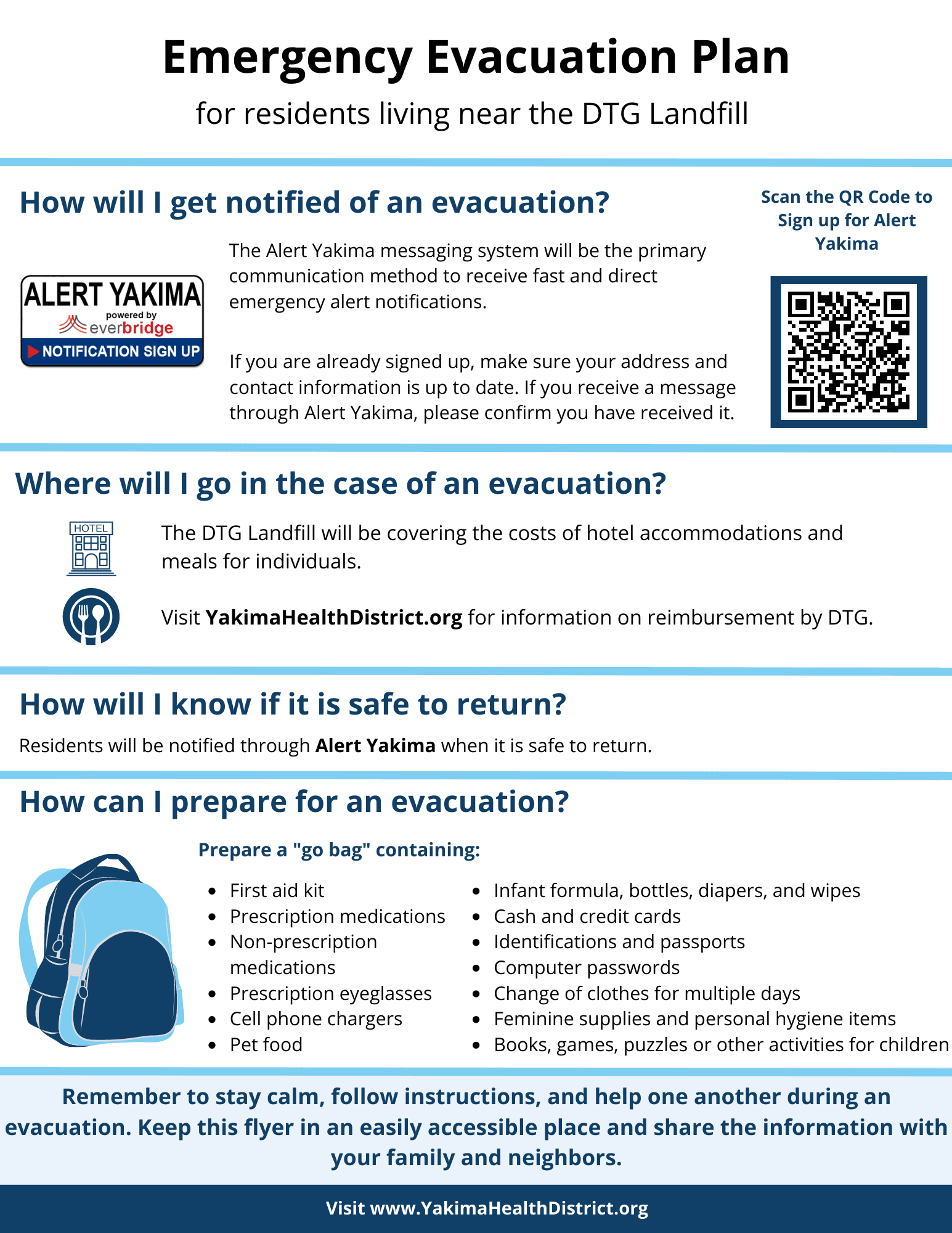 Evacuation Flyer Opens in new window