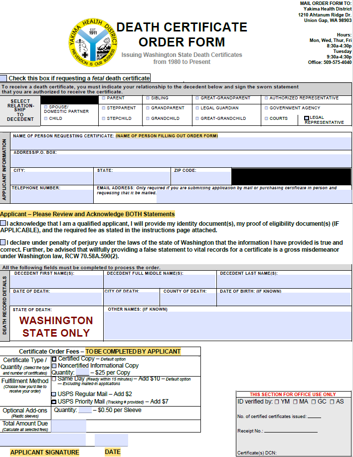 Death Certificate_English