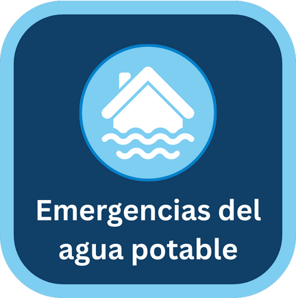 Botón de emergencias del agua potable